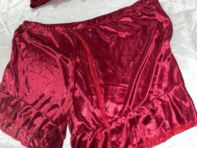 2 pieces Knotted crop top ruffle shorts - Image 5