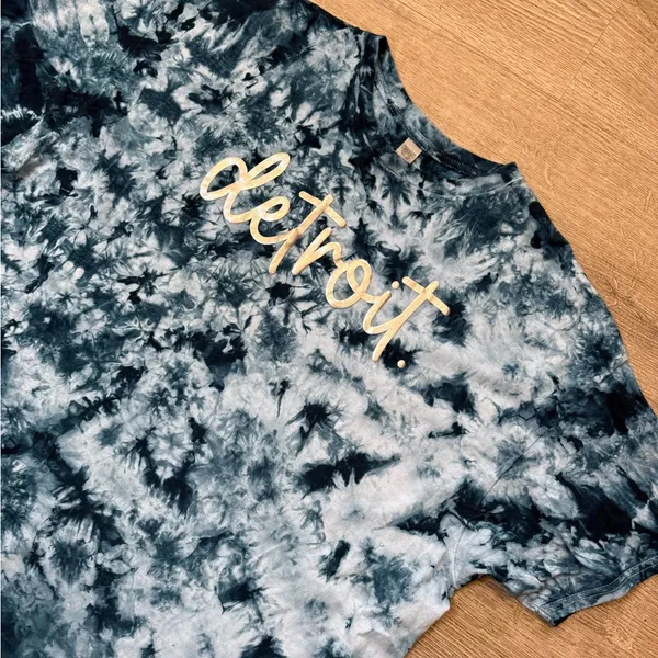•DETROIT TEE• Blue Size XXL - Image 4