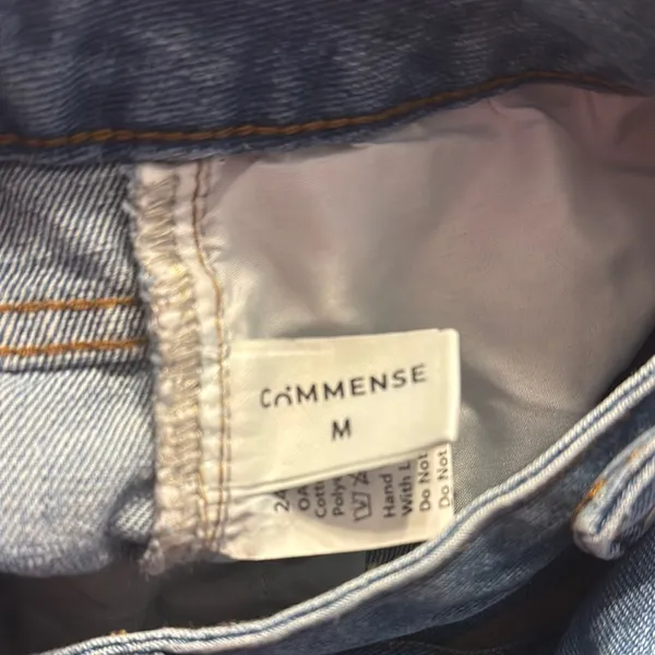 Commense Blue Flare Wide Leg Jeans - Image 2