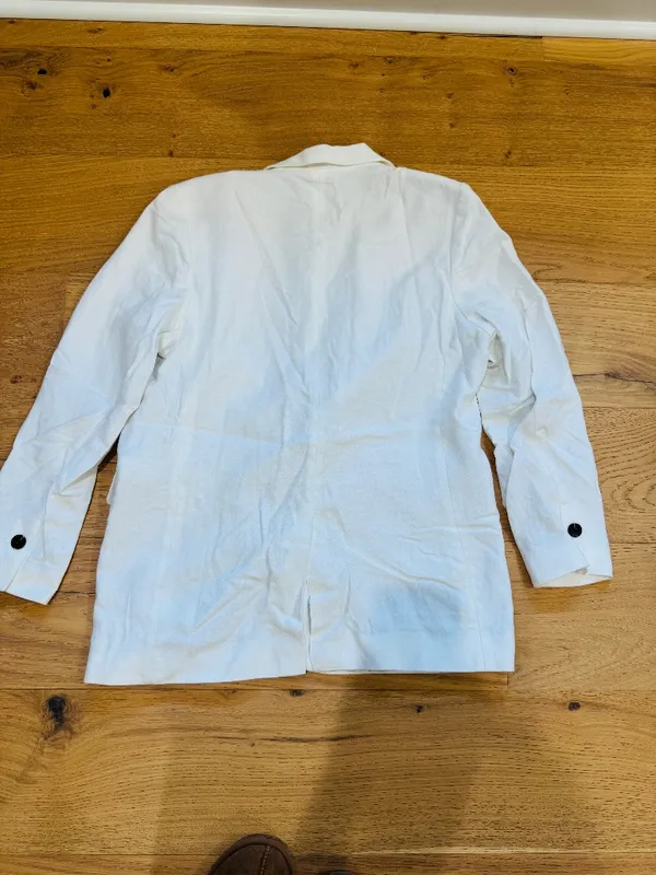 H&M SINGLE-BREASTED BLAZER - Image 3