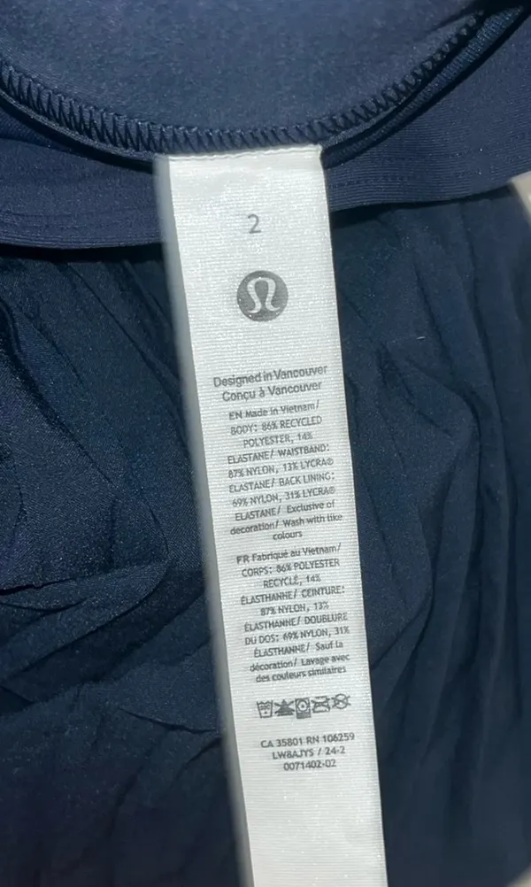 Lululemon Varsity High-Rise Pleated Tennis Skirt - Image 3