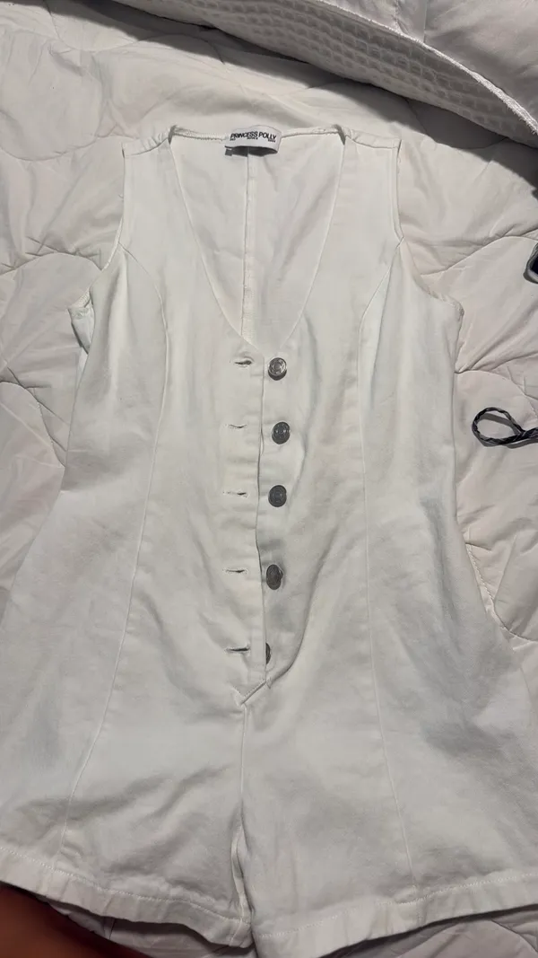 Princess Poly Damico Romper White - Image 6