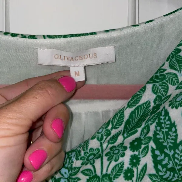 Olivaceous jungle  dress - Image 2