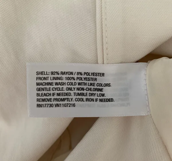 A New Day Women's Essential Blazer Cream White Medium - Image 10