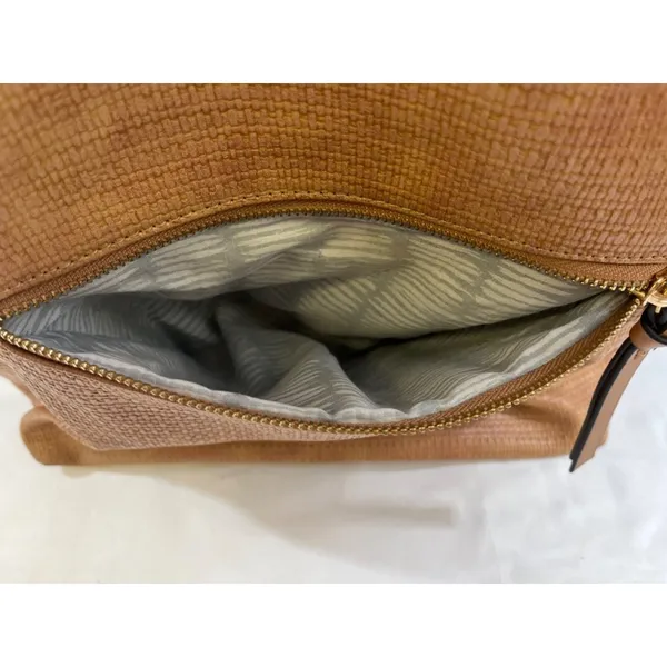 Vintage Womens Tan 3 Way Convertible Bag SKU 6408 - Image 4