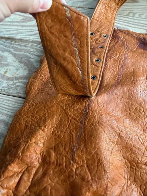 Addore by Anat USA Leather Tote Bag imperfections in pics - Image 9