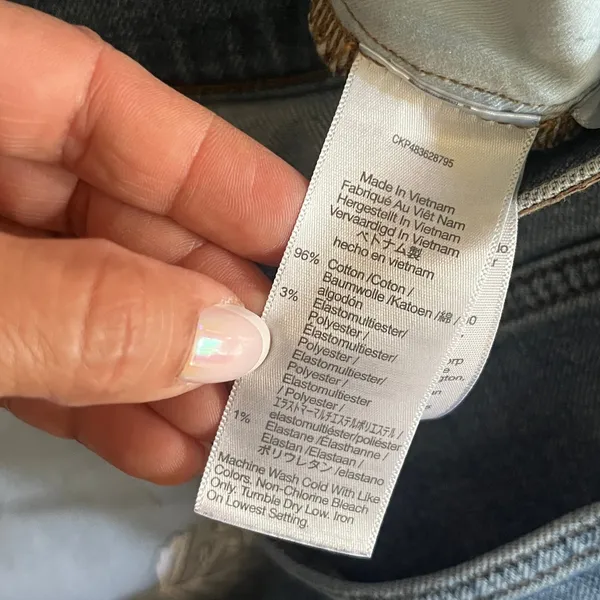 Madewell Flea Market Flare Jeans‎ Blue High Rise Stretch DM7415 Size 30 - Image 5