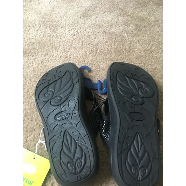 Dr. Scholl's Women's Flip Flops Sandals Slip-On Shoes Size 7 Black - Image 7