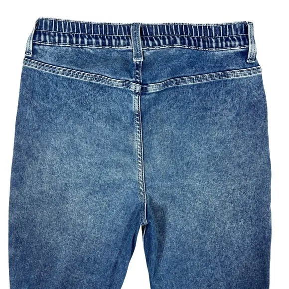Aerie Denim Baby Flare Jeans Medium Western‎ Boho Stretch Trouser Hippie Summer - Image 9