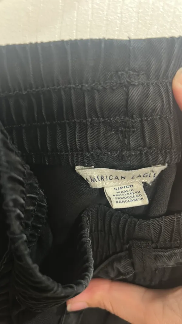 Black American Eagle Joggers - Image 3