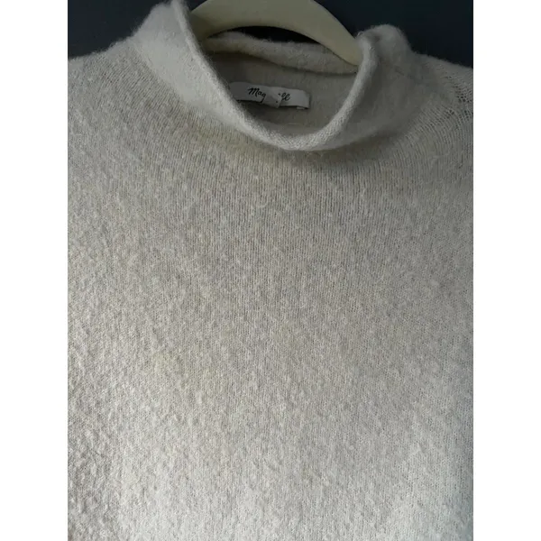 Madewell Cream Textured Knit Sweater - Image 2