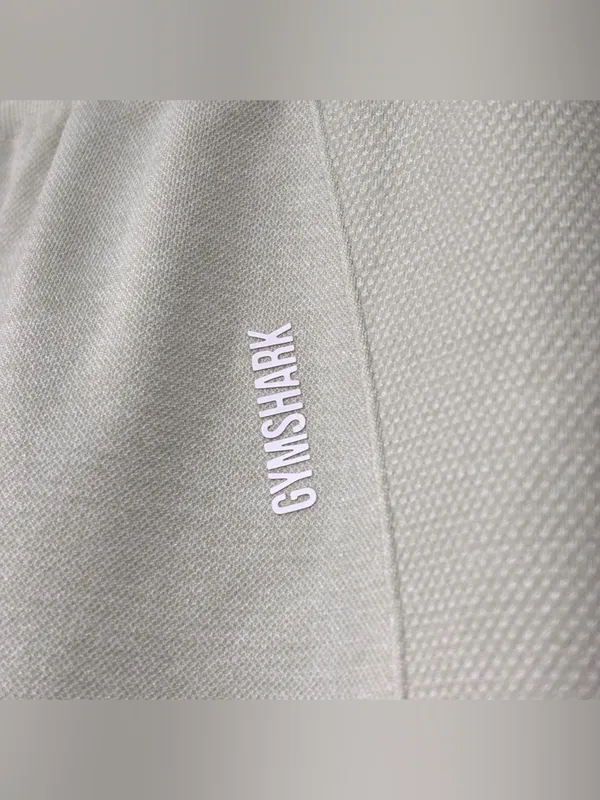 Gymshark Light Mint Green Knit Stretch Shorts Size Medium Womens - Image 4