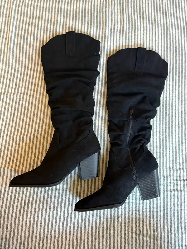 My Soft Boots Black Size 8.5 - Image 2
