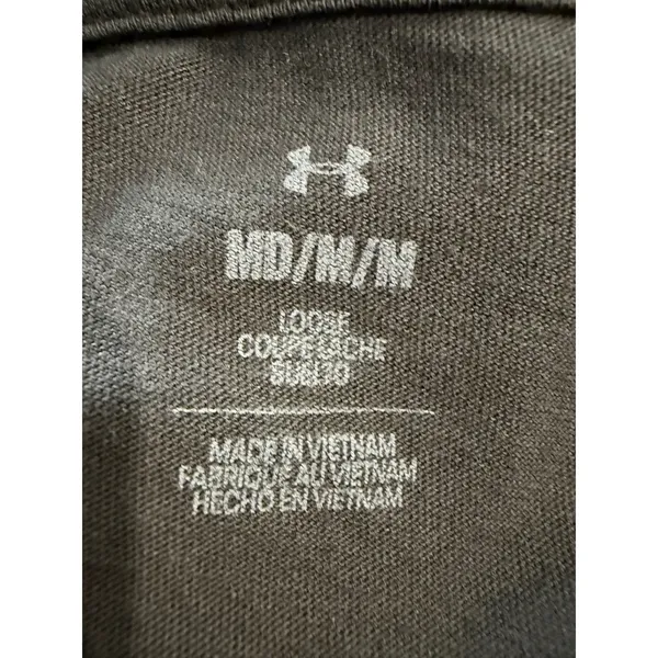 Under Armour BE Black Liberation Worldwide LS‎ T Shirt Top Medium - Image 5