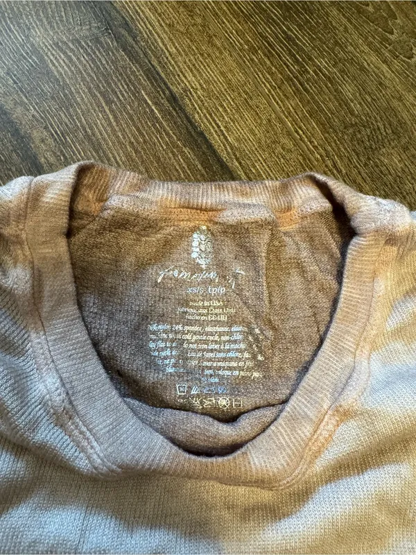 NWOT Free People Movement Double Point Tee in Sandy Size XS/S - Image 10