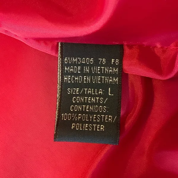 Harve Benard cape coat Large Red Pea Coat One Button - Image 4
