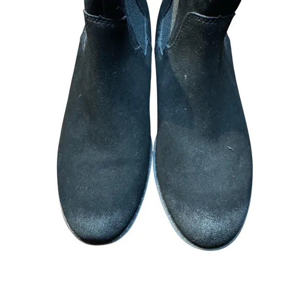 b.o.c Chelsea Boots Womens Size 8 Black Leather Upper Memory Foam Ankle‎ Pull On - Image 3
