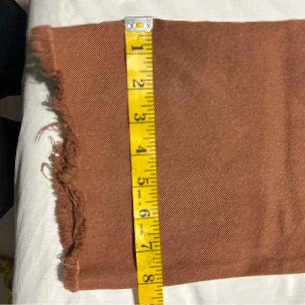 LOFT Rust Denim Jeans - Image 6
