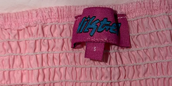 Pink Edikted Strapless Bubble Top - Image 3