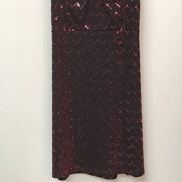 NWOT B Envied Zigzag Sequin Stretch Bodycon Dress - Image 3