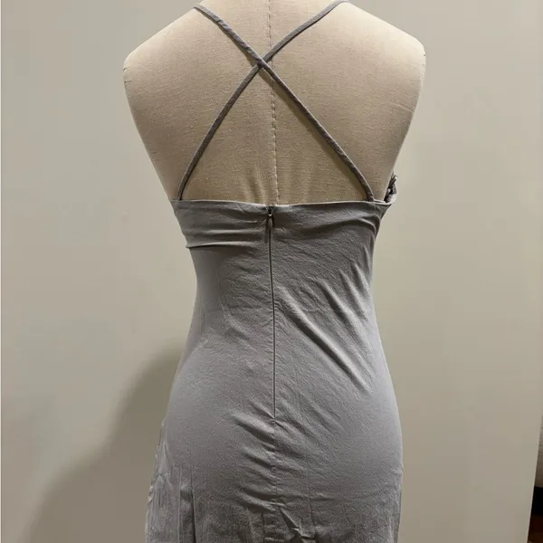 ZARA Linen Mini Dress - Image 5