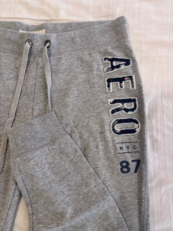 Aeropostale Grey Sweatpants - Image 2