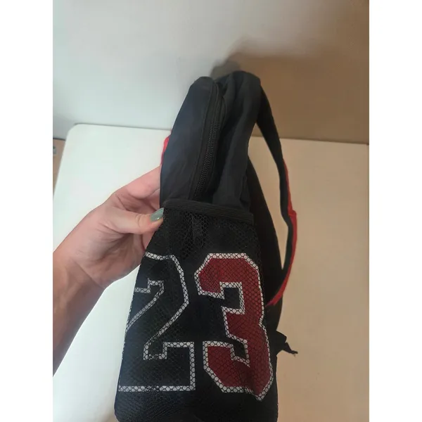 Jordan 23 Split Design Zipper Backback Front Zipper Pocket Jersey Graphic - Image 3