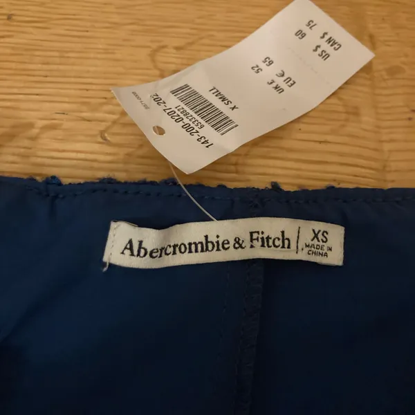 Abercrombie Cobalt Blue Tweed Skirt - Image 3