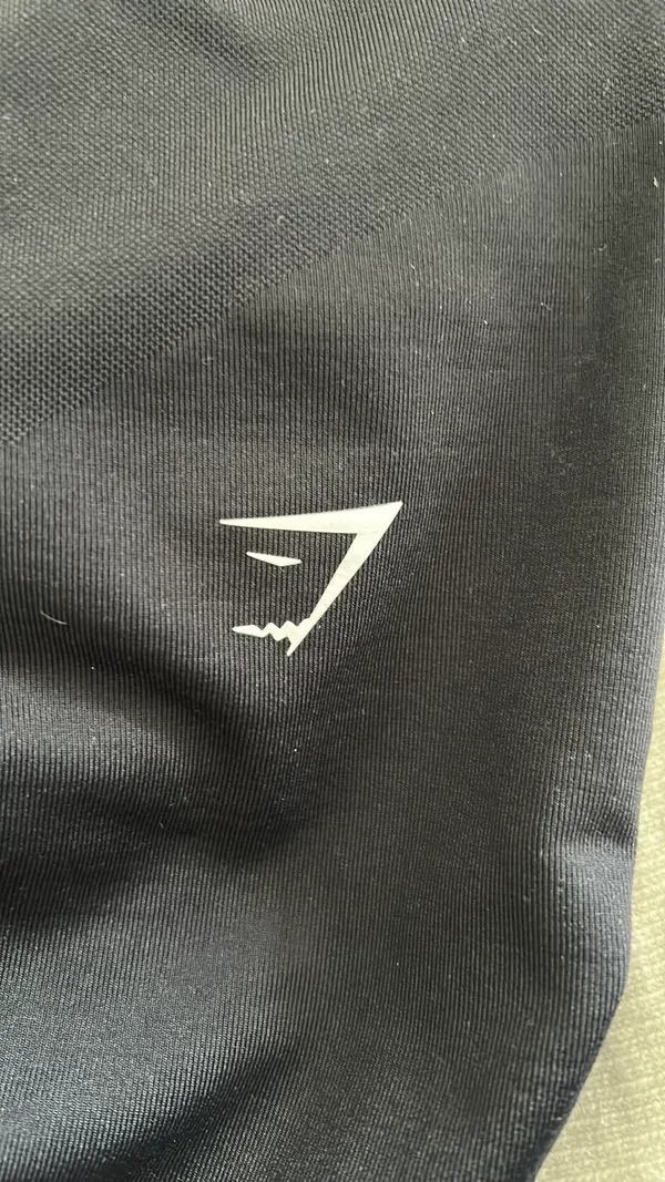 Gymshark Biker Shorts Black - Image 2