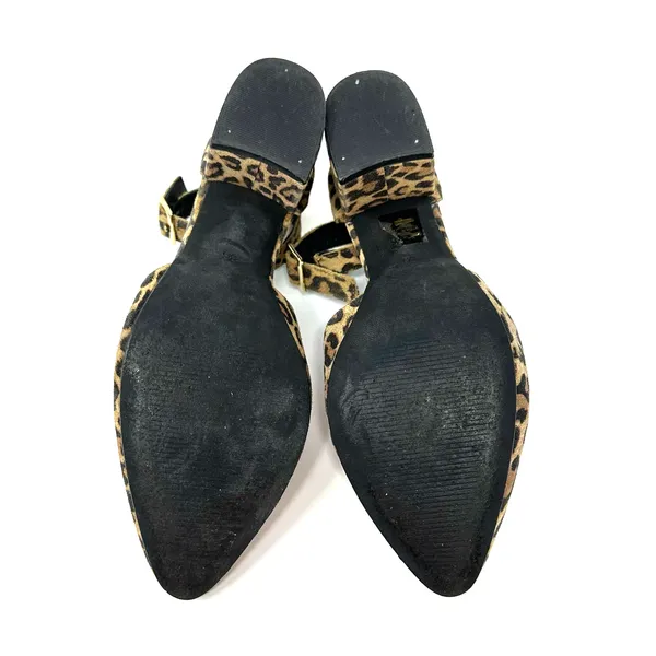 Shoe//Design Copenhagen size eu‎ 36 US 5.5 leopard print d'orsay heels - Image 5