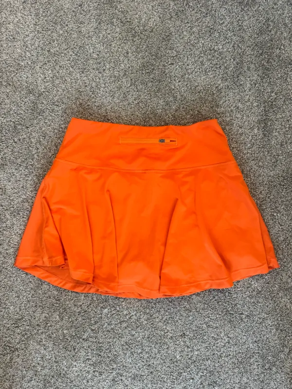 Bright Orange Athletic Skort Size M - Image 2