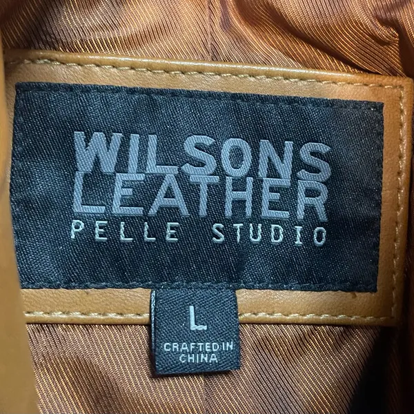 Wilsons Leather Women's Brown Leather‎ Jacket - Image 8