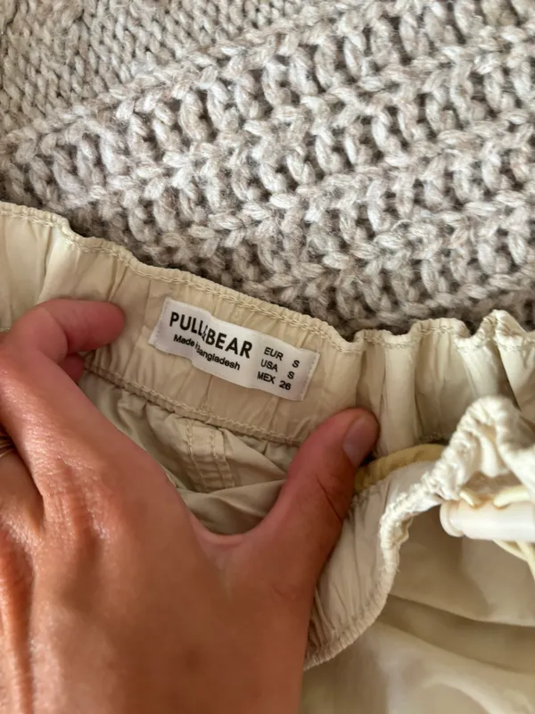 Beige Lightweight Cargo Pants  - Image 5