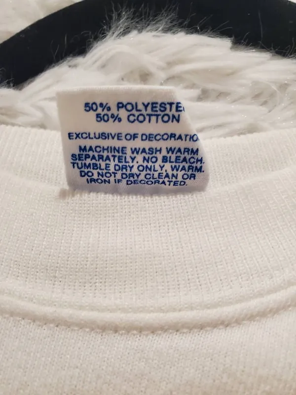 Disney World Anniversary Vintage Mickey Mouse Sweatshirt in White XL - Image 7