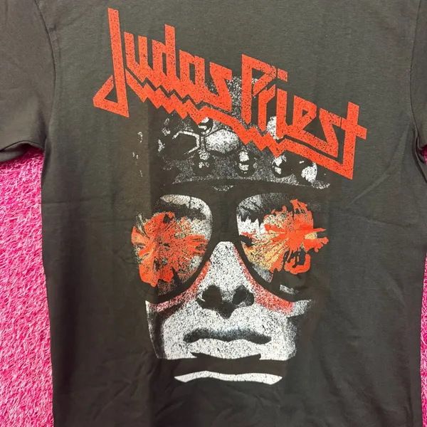 Judas Priest Killing Machine Album Heavy Metal Band Tee M - Image 2