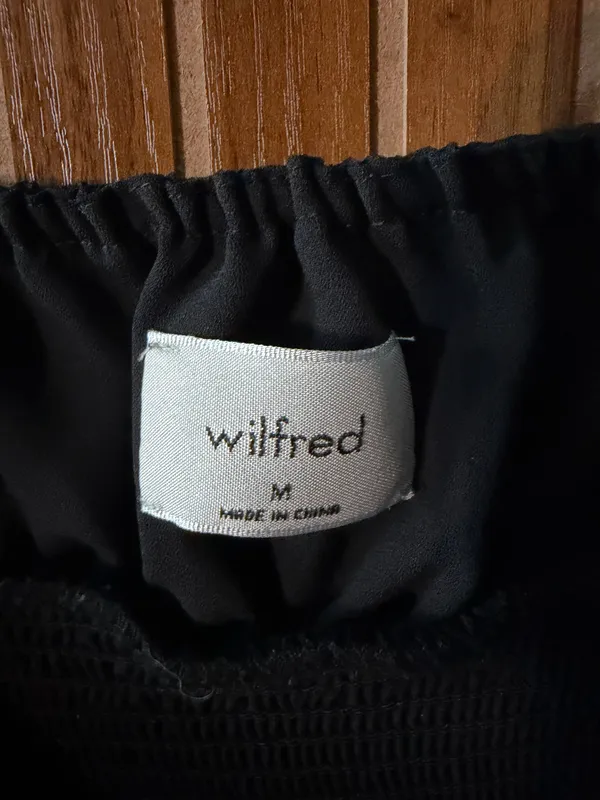 Wilfred Aritzia Dress Chiffon Tempest Midi - Image 3