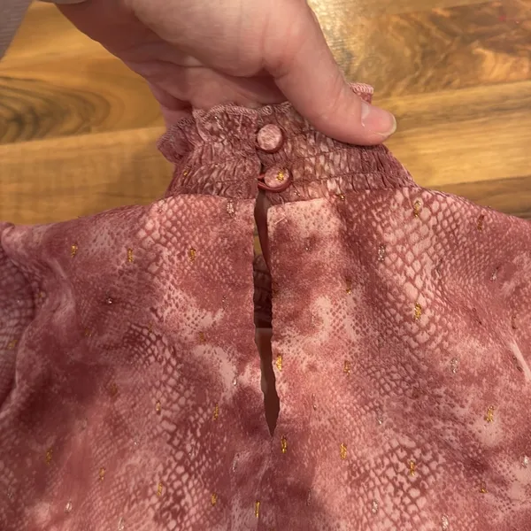 Altar’d state pink tier dress‎ size small - Image 5