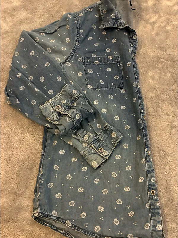 Women’s Basic Editions Brand Denim Printed Button - Image 11