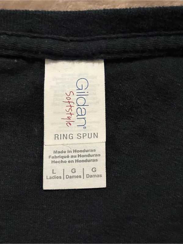 Gildan Slash X Ranch Women’s Size L Black Short Sleeve Tee - Image 3