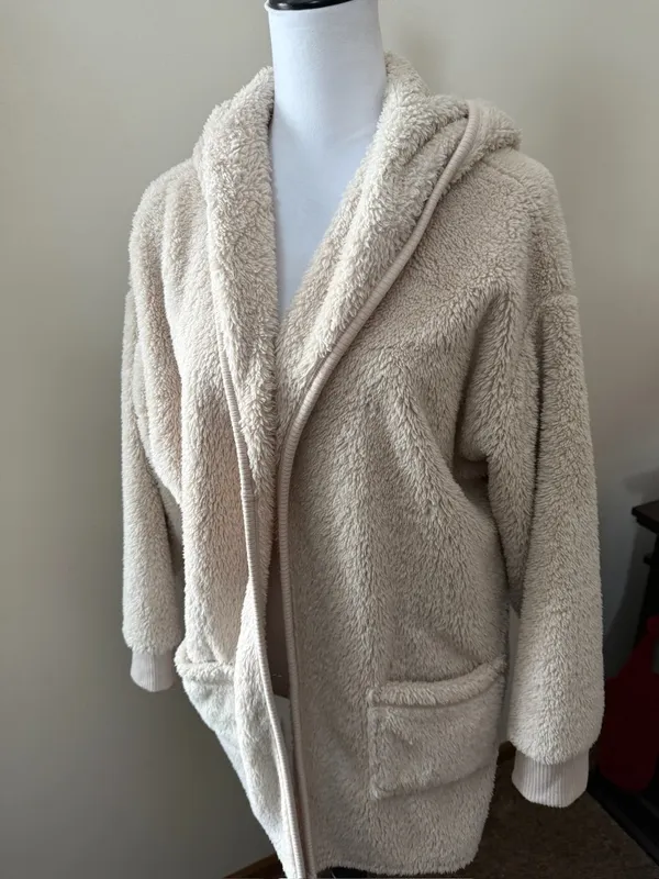 Koolaburra by UGG Tan Fuzzy Cardigan - Image 3