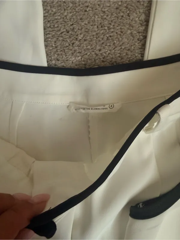12th Tribe White and Black Pant Set - Image 5
