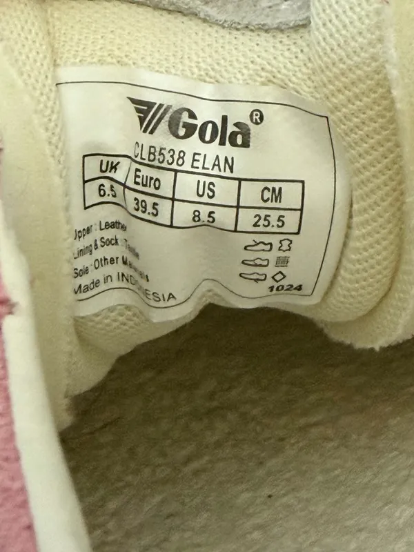Gola Elan Women's Pink Suede Sneakers in Coral Pink, Moonlight & Raspberry 8.5 - Image 10