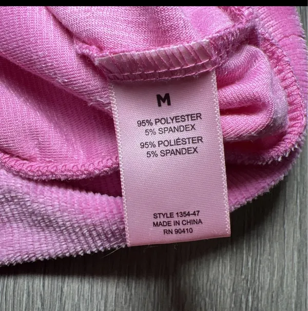 Juicy Couture Velour Hoodie Pink - Image 4
