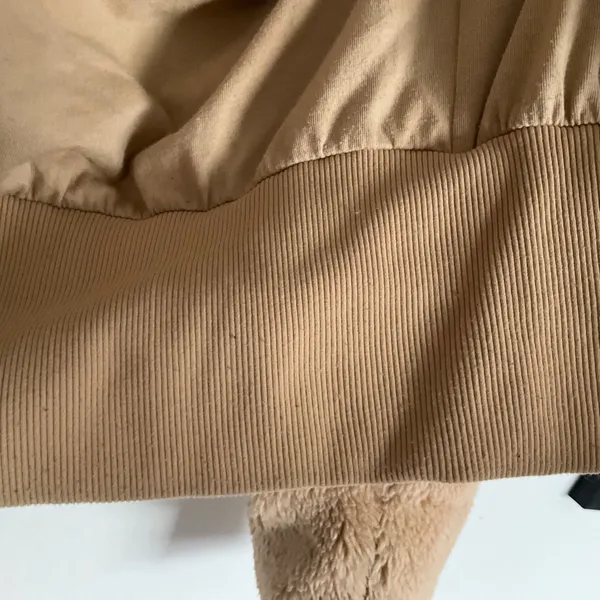 Alo Yoga Foxy Sherpa Jacket Camel M - Image 6