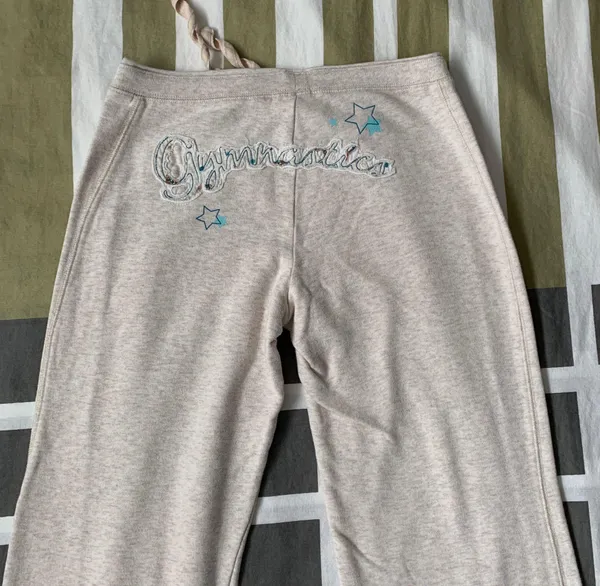 Justice Beige Sweatpants - Image 3