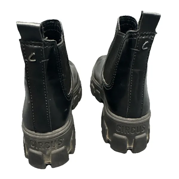 Circus NY Sam Edelman Darielle Chelsea Boots Black Platform Lug Sole Women's 6.5 - Image 7