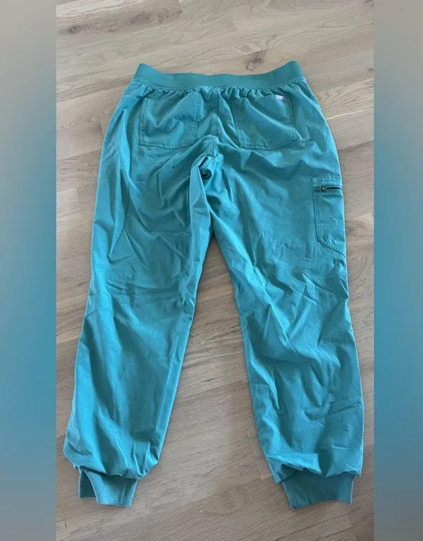 Figs Zamora Jogger Scrub Pants Eucalyptus green size medium - Image 7