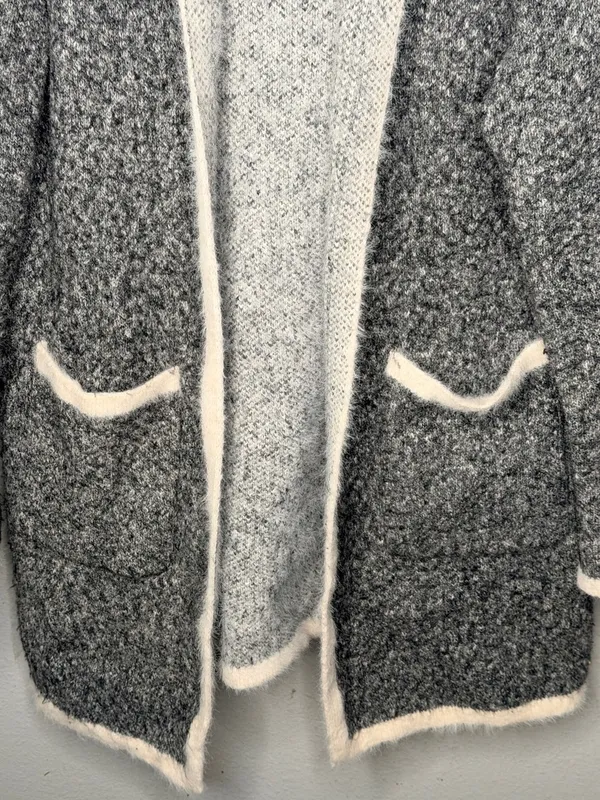 Do Everything In Love Hoody Cardigan Sweater - Image 3