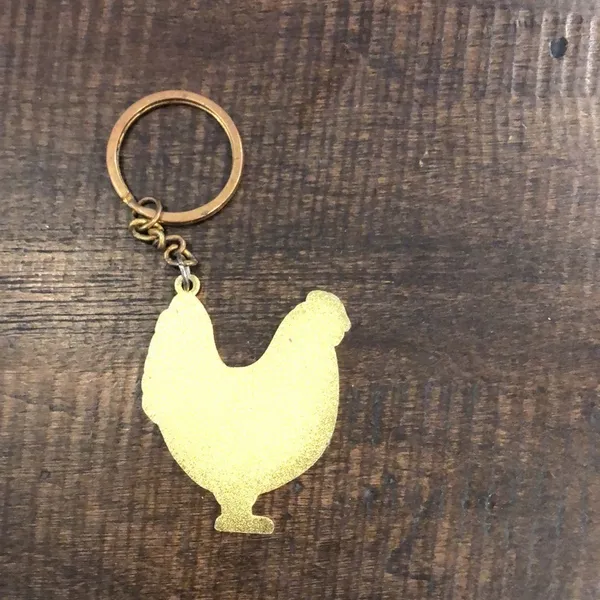 Chick gang chicken keychain - Image 3