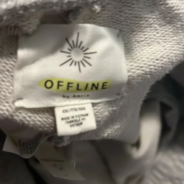 Aerie Offline Sweatpants Color Heathered Grey Size XXL NWT - Image 7